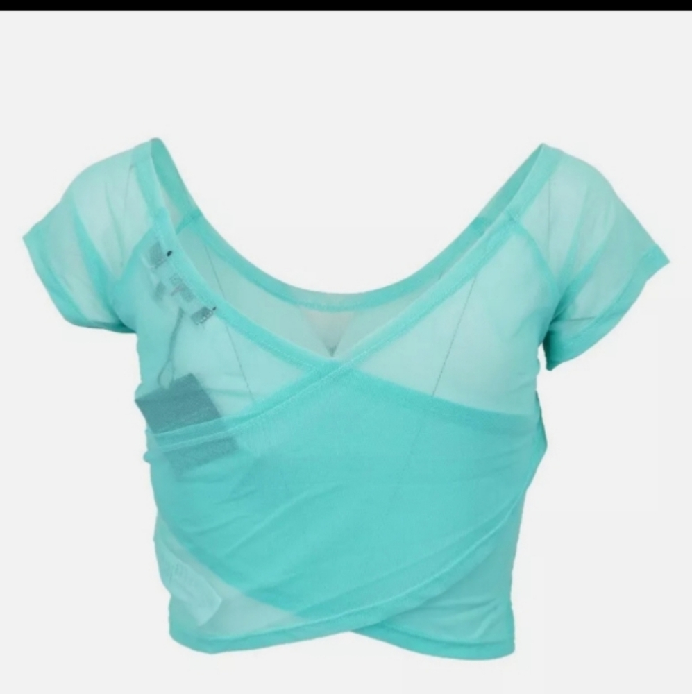 Iron Fist Mermaid for Life Sheer Mesh Crop Top - Picture 5 of 6
